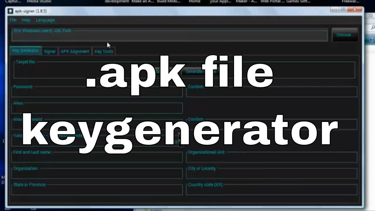 apk signer image